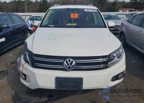 2014 Volkswagen Tiguan S z USA, uszkodzony, nr VIN WVGBV3AX6EW549824